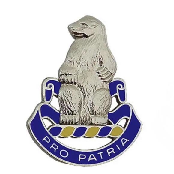 US Army 31st Infantry (Left) Unit Crest (Pro Patria) - Picture 1 of 3